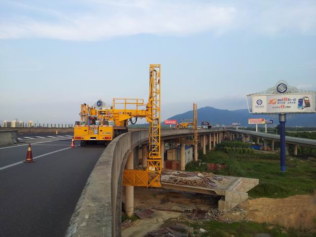 福銀高速南嶼互通主線橋橋梁檢測(cè)