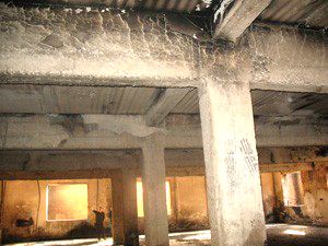 火災(zāi)后要進(jìn)行檢測與加固修復(fù)